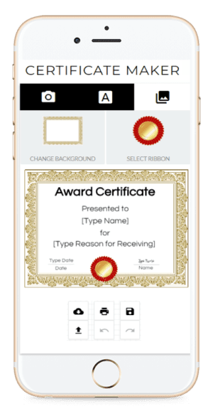 Free Certificate Templates | Customize with Free Online Certificate Maker
