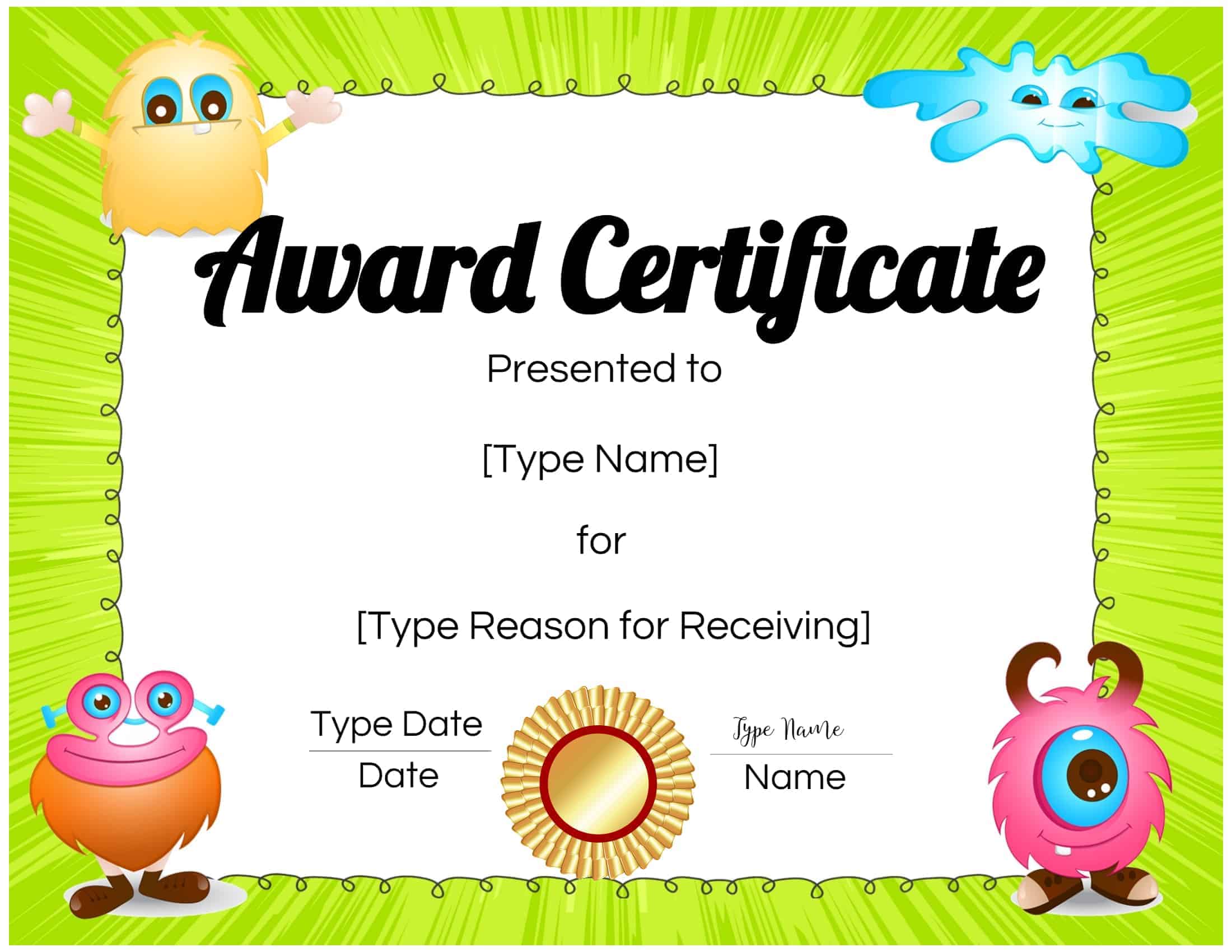 Free Printable Certificates For Students Pdf