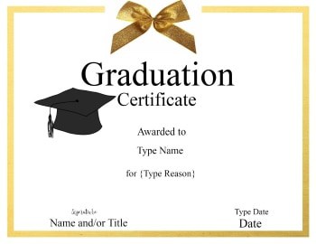 grad certificate
