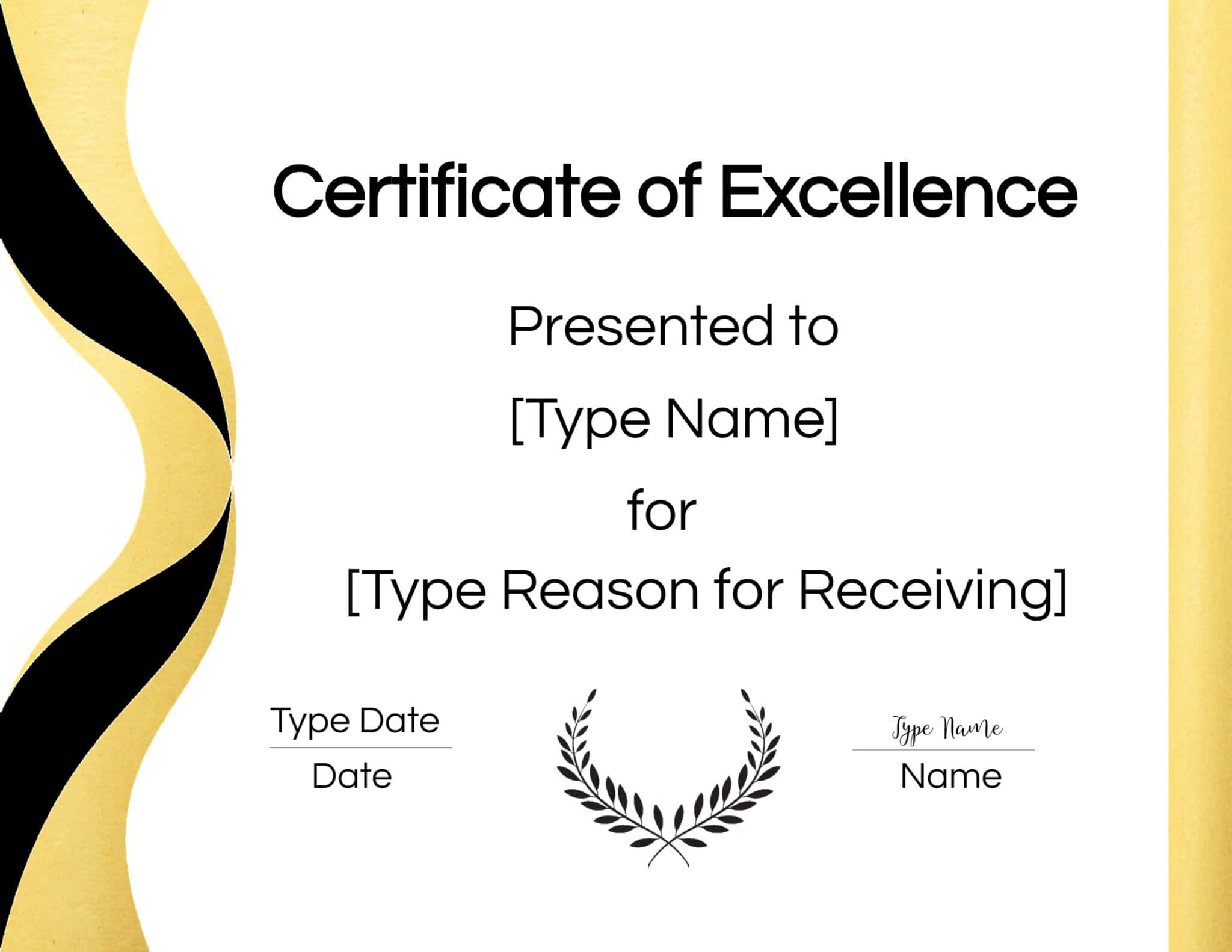 free-certificate-of-excellence-editable-and-printable