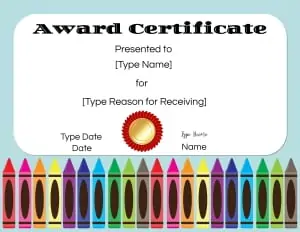 School award maker