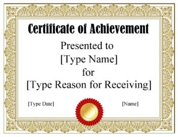 FREE Certificate Template Powerpoint | Instant Download
