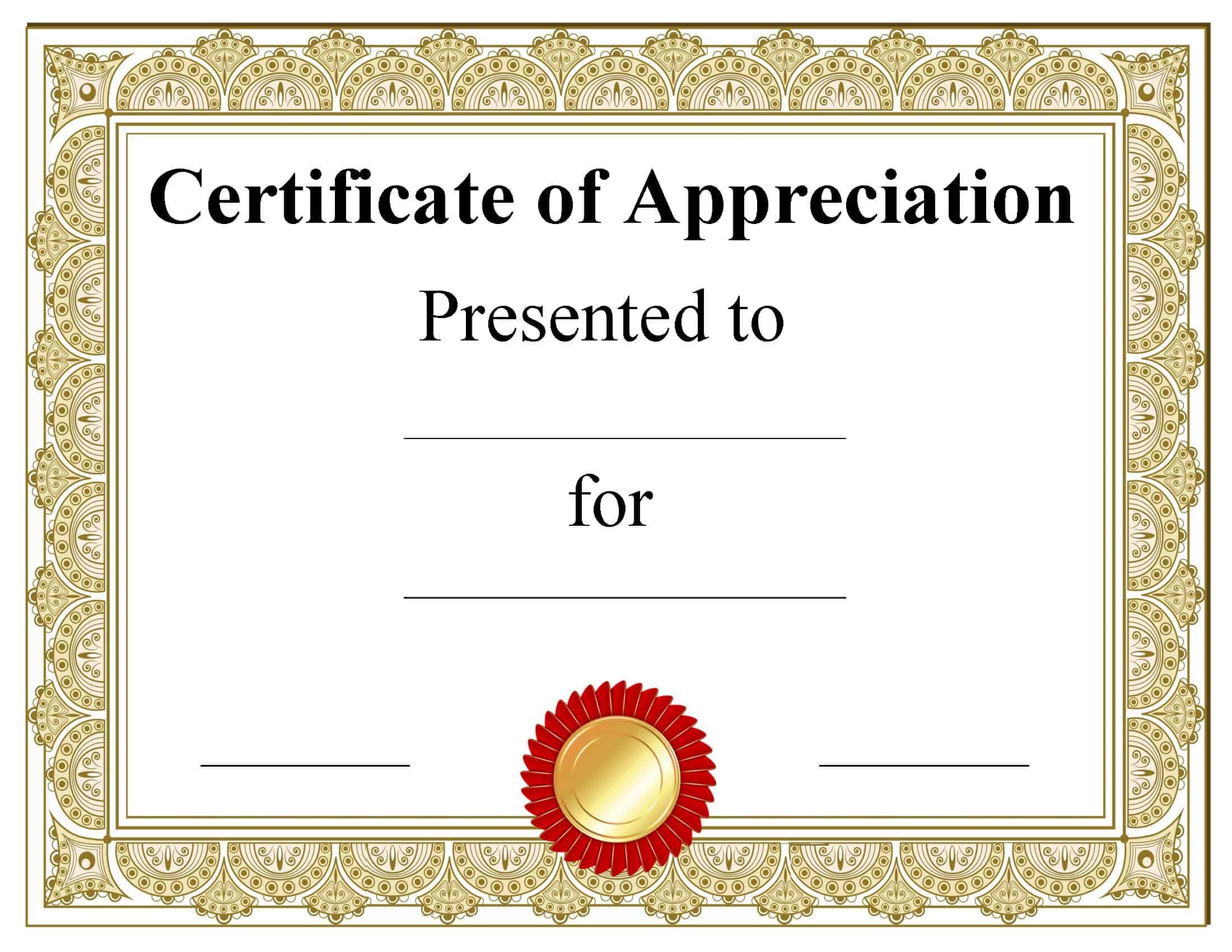 FREE Blank Certificate Templates  No Watermark Pertaining To Congratulations Certificate Word Template