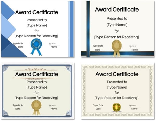 Free Printable Certificate Templates | Customize Online