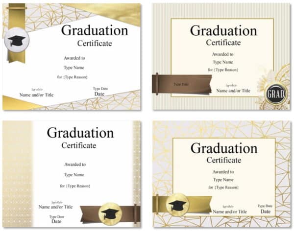 graduation templates